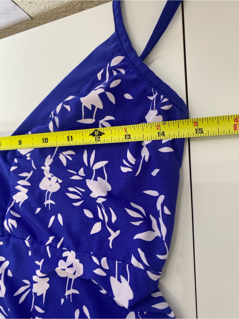 Marilyn Monroe Intimates L Blue Floral Robe Nightgown Set Lounge Sleepwear - Picture 8 of 9